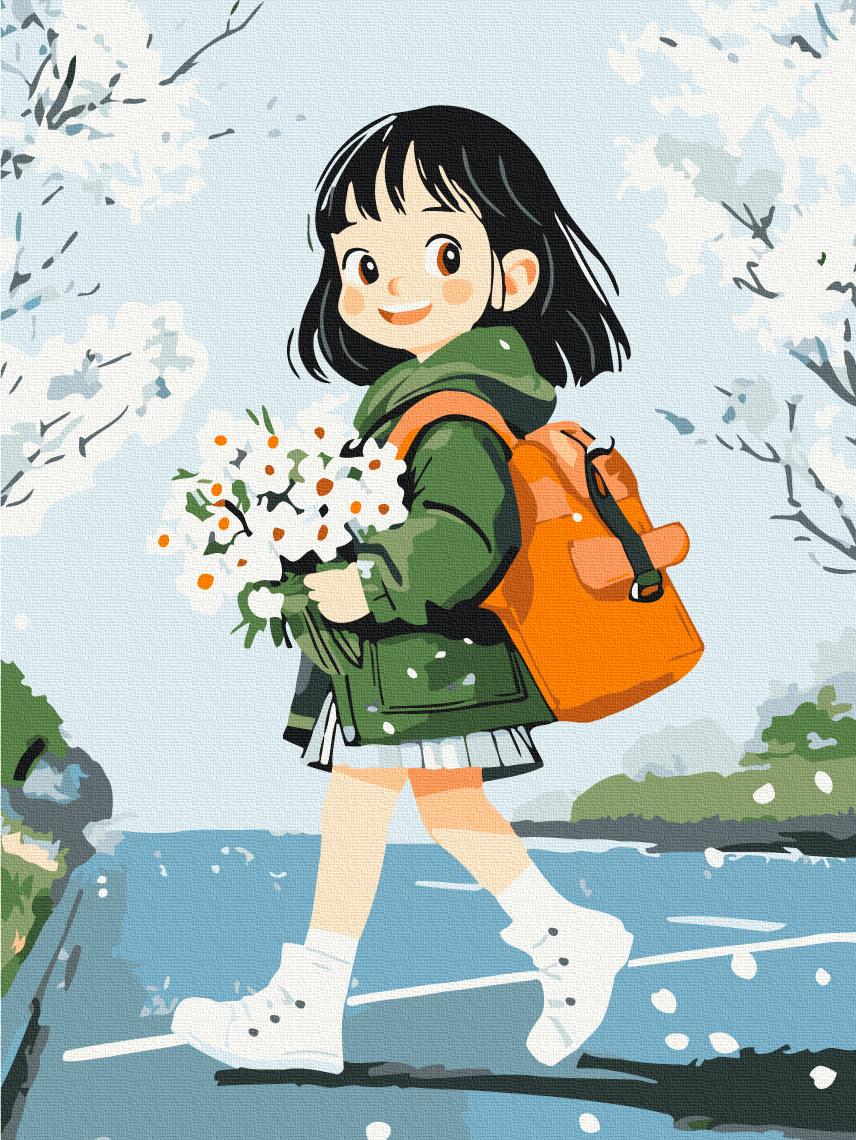 Картина по номерам Brushme Цветы для мамы 30x40 см (KBS0179)