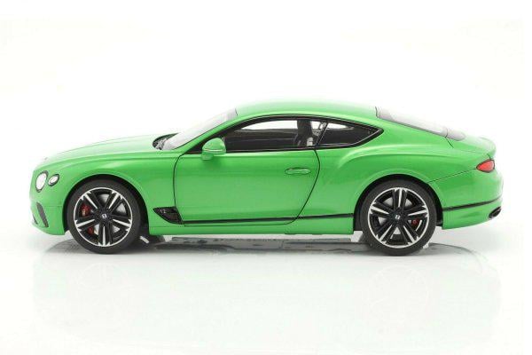 Модель автомобиля Norev 1:18 Bentley Continental GT 2018 Apple Green (182784) - фото 4 Модель автомобиля Norev 1:18 Bentley Continental GT 2018 Apple Green (182784) - фото 4