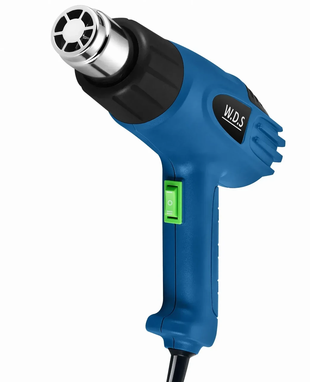 Фен будівельний Kraft&Dele WDS2511 з насадками 2200 Вт (1266) - фото 3