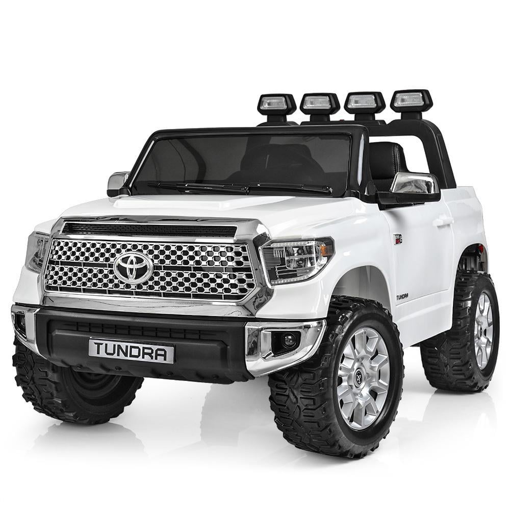 Електромобіль дитячий Bambi JJ2266AEBLR Toyota Tundra двомісний позашляховик Білий