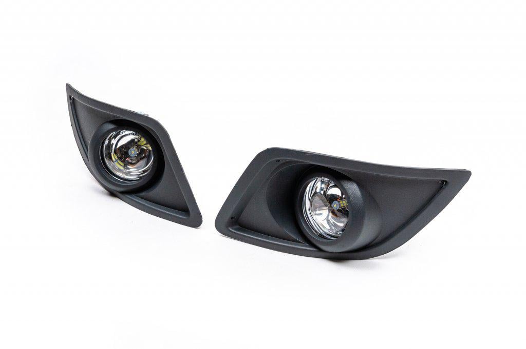 Противотуманки 2006-2008 GPlast для Ford Fiesta 2002-2008 гг. abs-пластик Черный