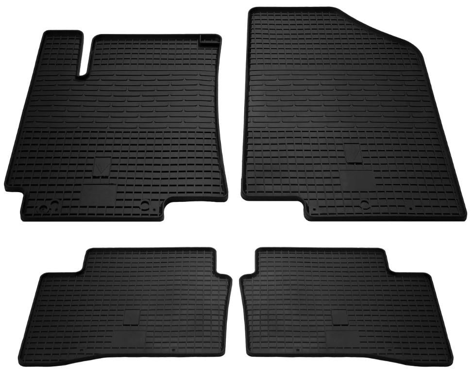 Коврики резиновые Stingray Kia Rio III 11-/Hyundai Accent 10- 4 шт. (1009024)