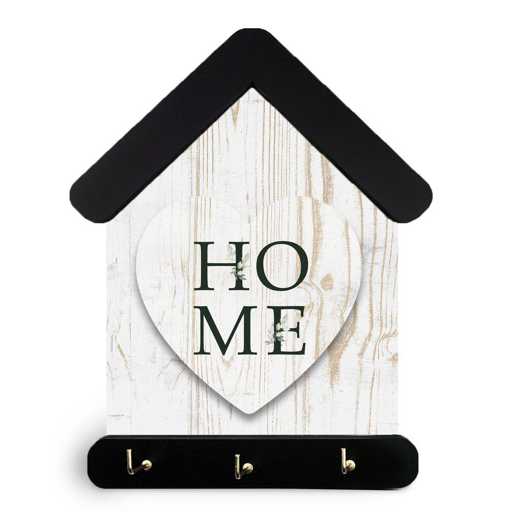 Ключница-домик Home с сердцем 15х24 см (хркл50004а)
