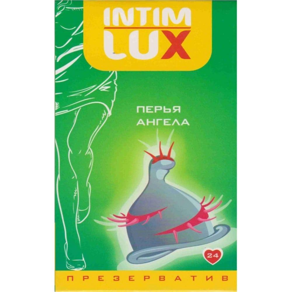Презерватив з вусиками Intim Lux Пір'я ангела латексний 1 шт. (L3642)