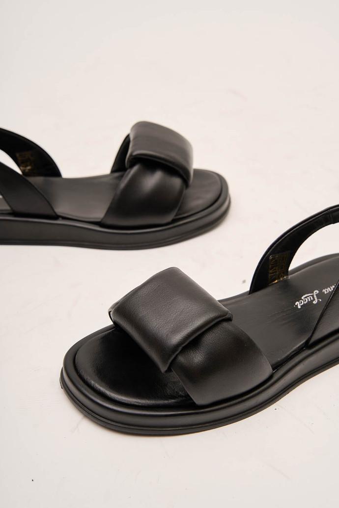 Босоножки женские Fabio Monelli кожаные р. 38 Черный (184637) - фото 5 Босоножки женские Fabio Monelli кожаные р. 38 Черный (184637) - фото 5