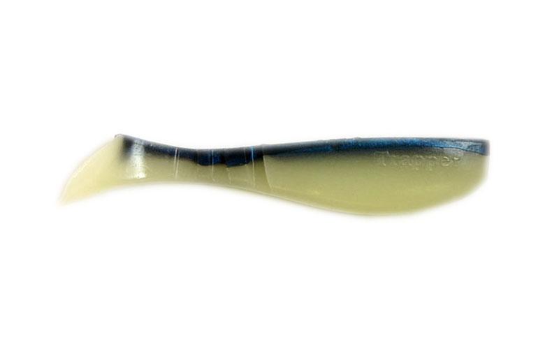 Силіконовий віброхвіст Fox Trapper №083 8 см Blue/Grey/Perlamutr Uv (260573)