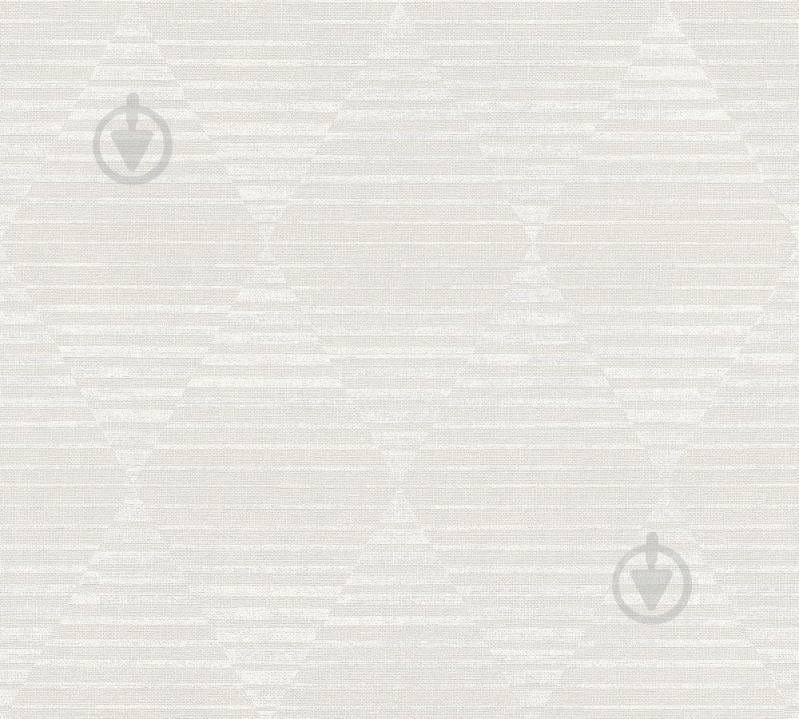 Виниловые обои на флизелиновой основе A.S.Creation Linen Style 36757-1 Серый-Белый