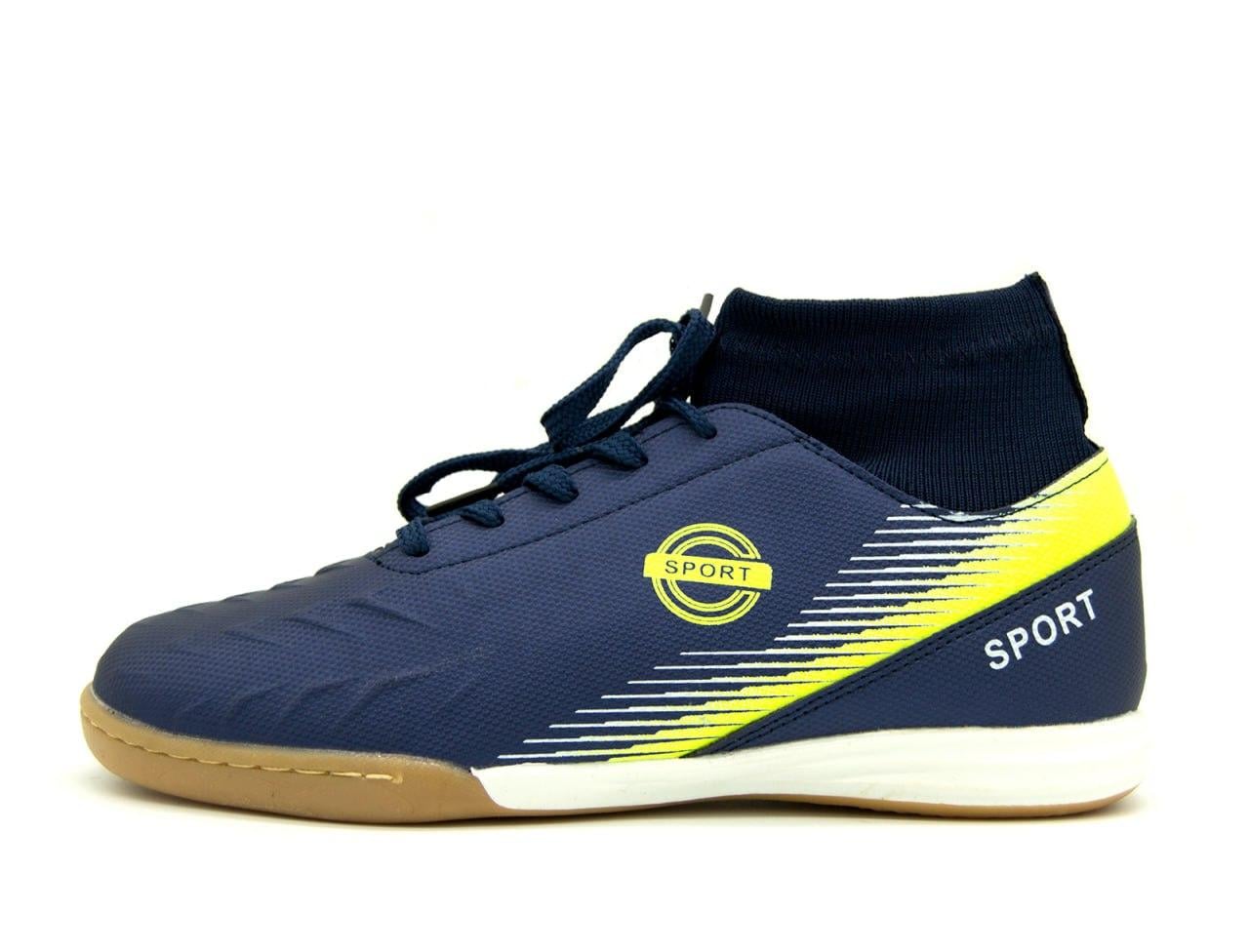 Футзалки детские Alemy Kids 5101 р. 34/22 см Темно-синий (2024571197)