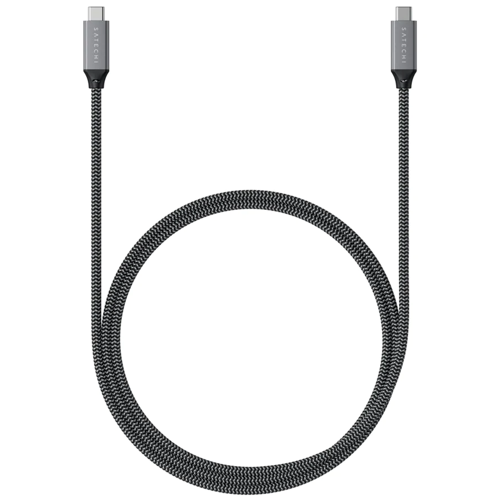 Кабель синхронизации Satechi USB4 C to C 80sm cable 100 W Space Gray (ST-U4C80M)
