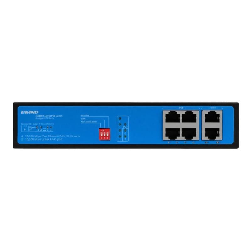 Коммутатор неуправляемый Ewind EW-S1906CF-AP POE 6 портов