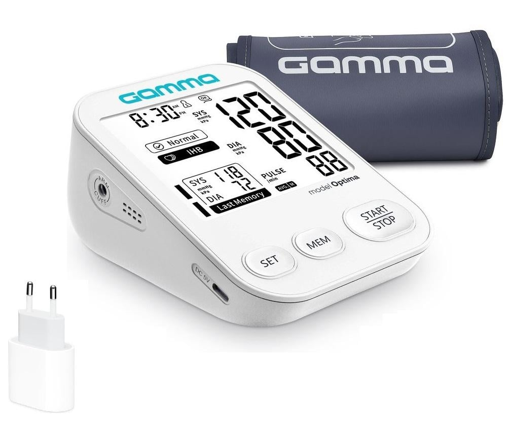 Тонометр Gamma Optima автоматичний на плече гарантія 5 років