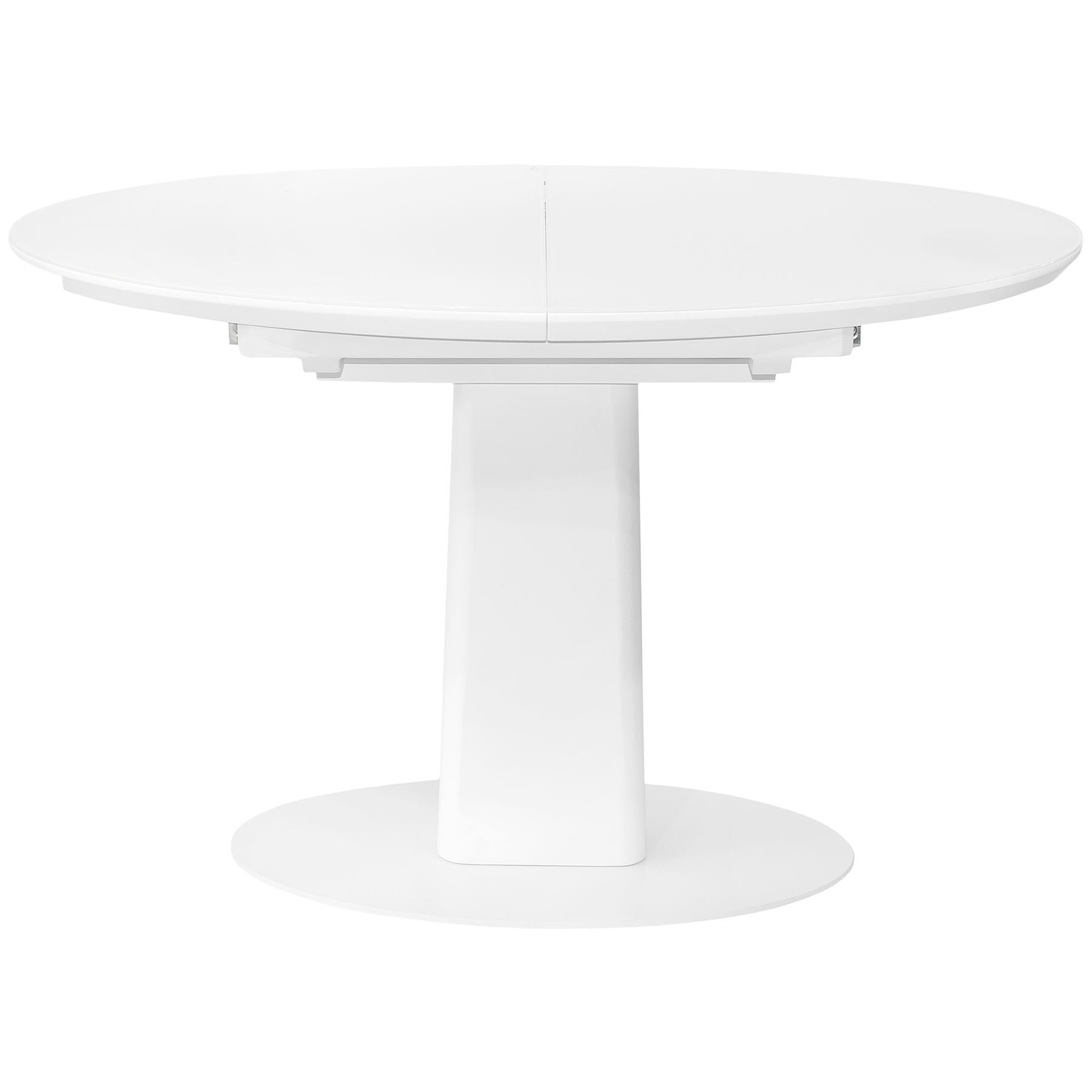Стол обеденный Arena раскладной 6-8 мест 120 см White satin (13585)