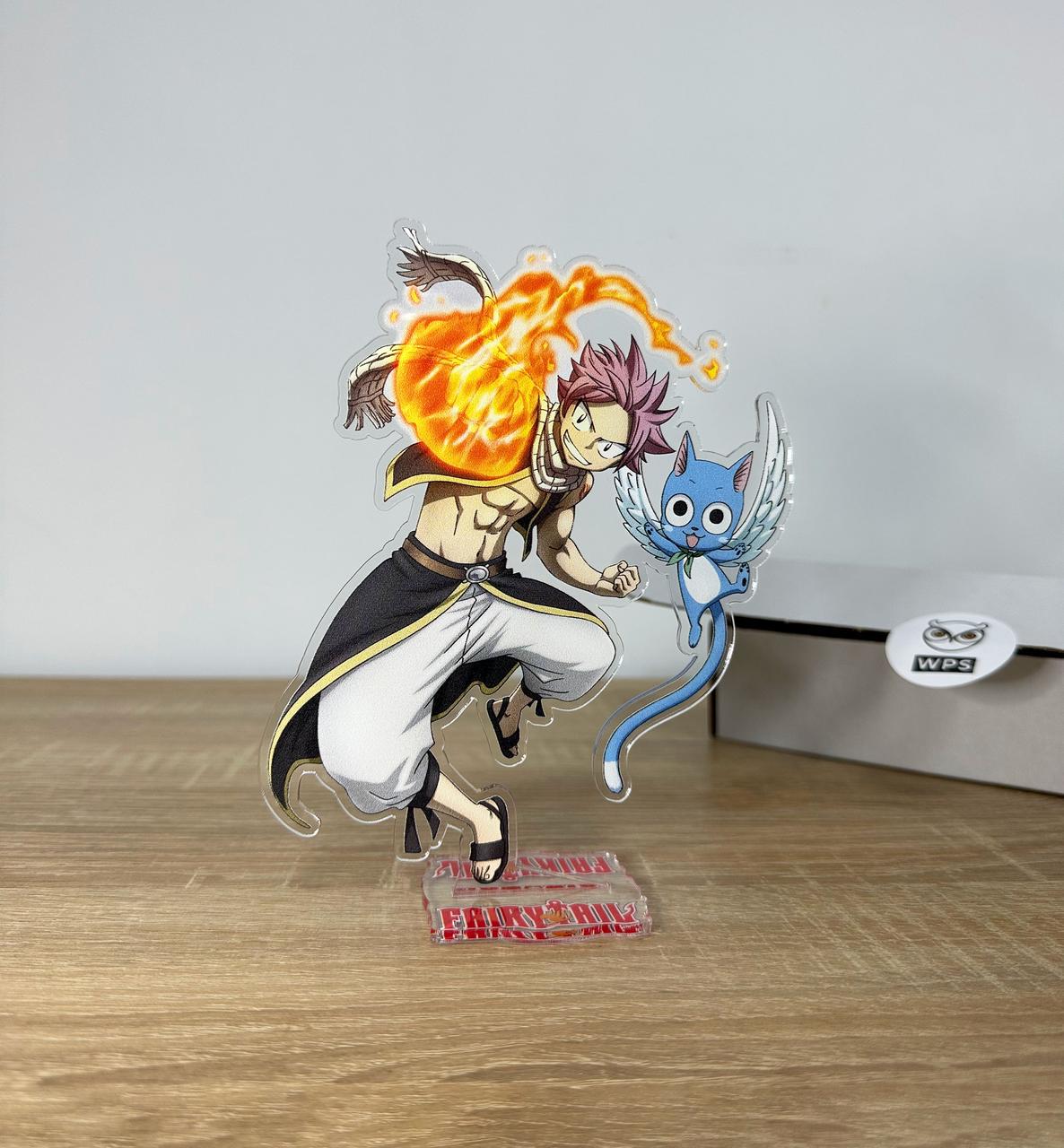 Фигурка коллекционная акриловая Аниме Fairy Tail Сказка о хвосте феи Нацу Драгнил 15 см (2117450086)