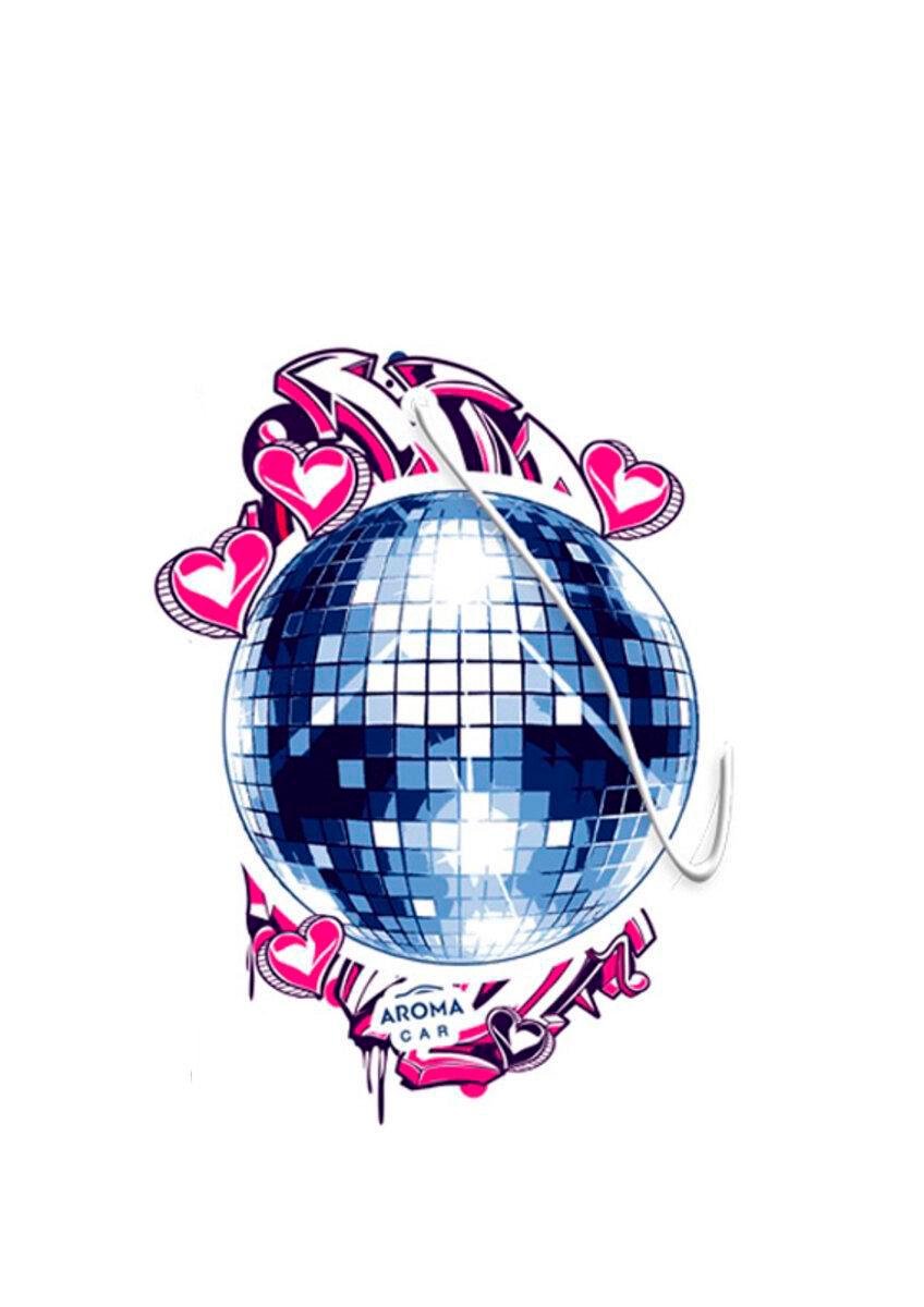 Ароматизатор Aroma Car Cellulose Back to 90/70 Disco Ball (2358)