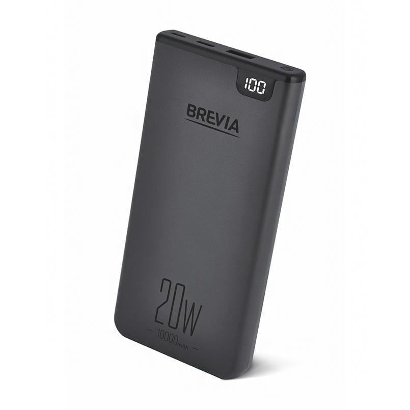 Повербанк Brevia 10000 mAh 20W Li-Pol LCD (45120)