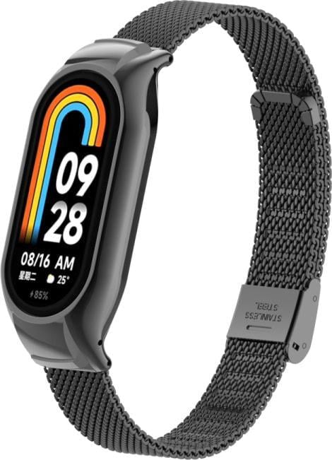 Ремешок металлический Rapid для смарт-часов Xiaomi Smart Band 9 Black (37525-2B) Ремешок металлический Rapid для смарт-часов Xiaomi Smart Band 9 Black (37525-2B)