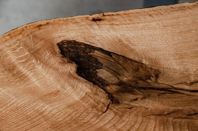 Стол журнальный река Атланта дизайнерский круглый из прозрачной эпоксидная смолы и массива ореха 600х480 мм - фото 8 Стол журнальный река Атланта дизайнерский круглый из прозрачной эпоксидная смолы и массива ореха 600х480 мм - фото 8