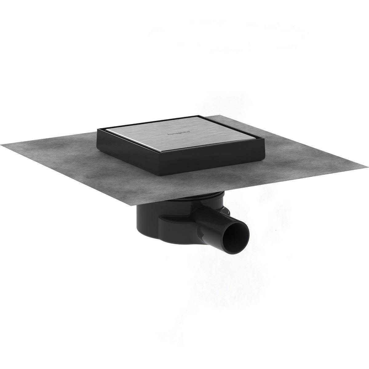 Трап для душу Hansgrohe RainDrain Point 56249800 146x146 мм (173996)