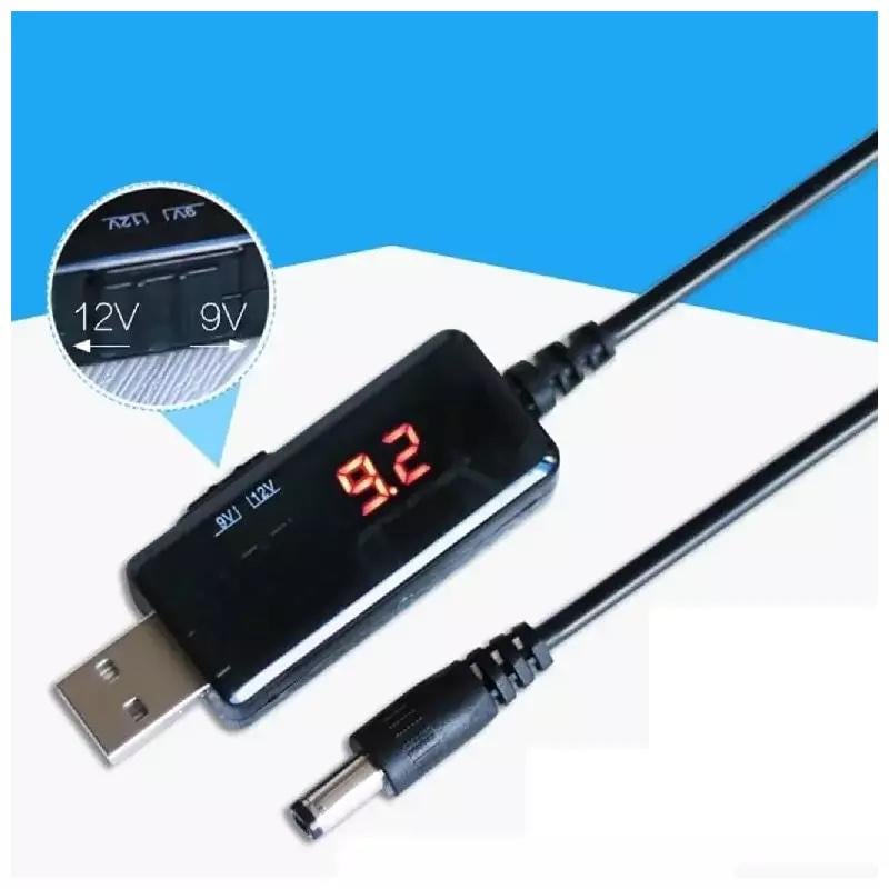 Преобразователь повышающий USB постоянного тока с 5 В на 9/12 В с кабелем и разъемом 3,5x1,35 мм (12738277) - фото 7