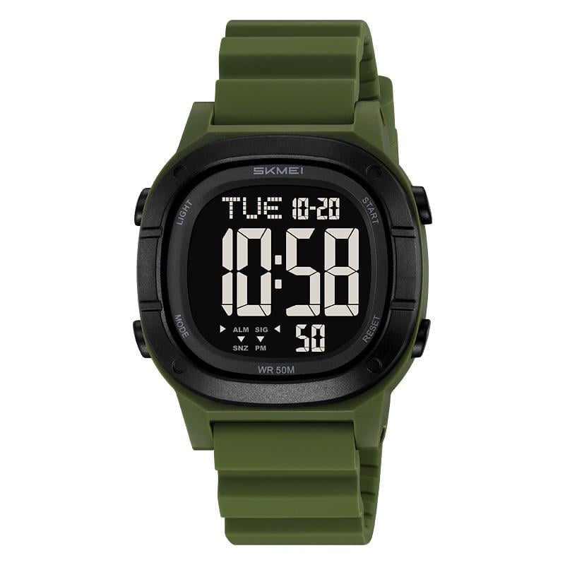 Годинник наручний цифровий SKMEI 2483AG Army Green