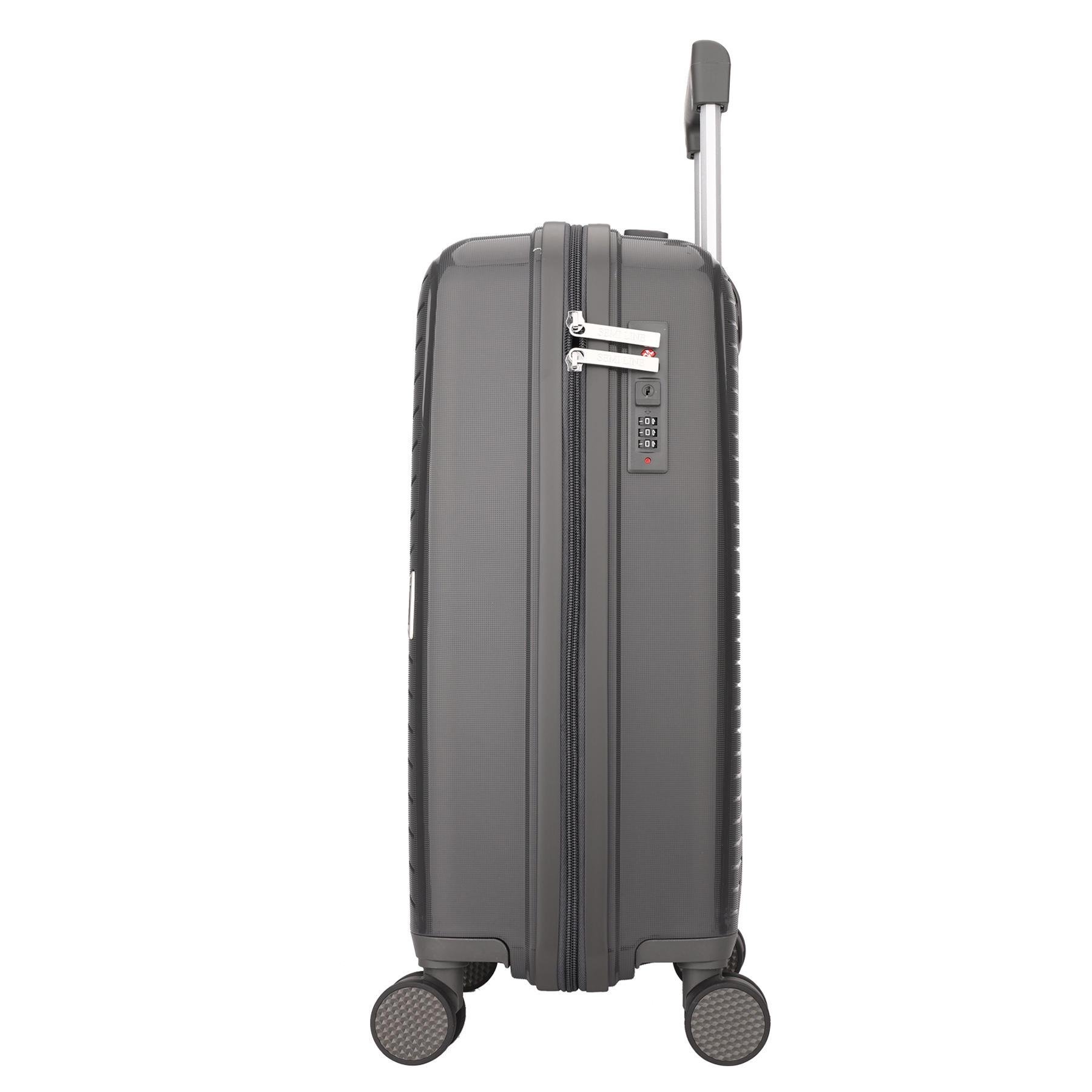 Чемодан SEMI LINE 20" Graphite (T5829-1) - фото 5 Чемодан SEMI LINE 20" Graphite (T5829-1) - фото 5