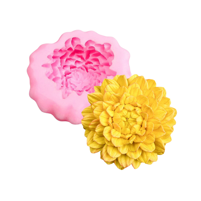 Молд силиконовый Георгина 3 (12755)