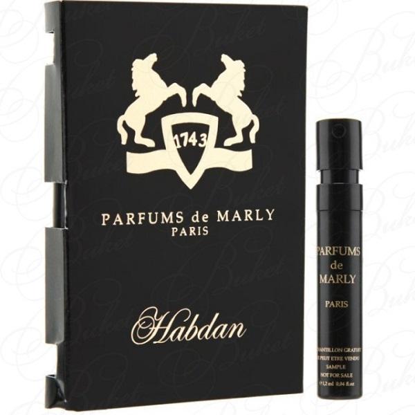Парфюмированная вода унисекс Parfums De Marly Habdan пробник 1,5 мл (4796)