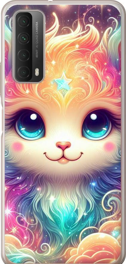 Чехол на Huawei P Smart 2021 Сказочный котенок (5813t-2100-42517)