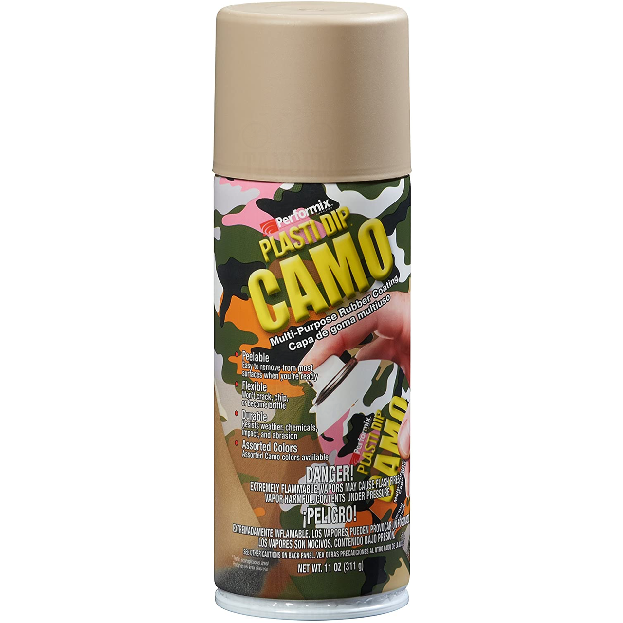 Жидкая резина Камуфляж Plasti Dip™ Camo 400 мл аэрозоль Песочный Жидкая резина Камуфляж Plasti Dip™ Camo 400 мл аэрозоль Песочный