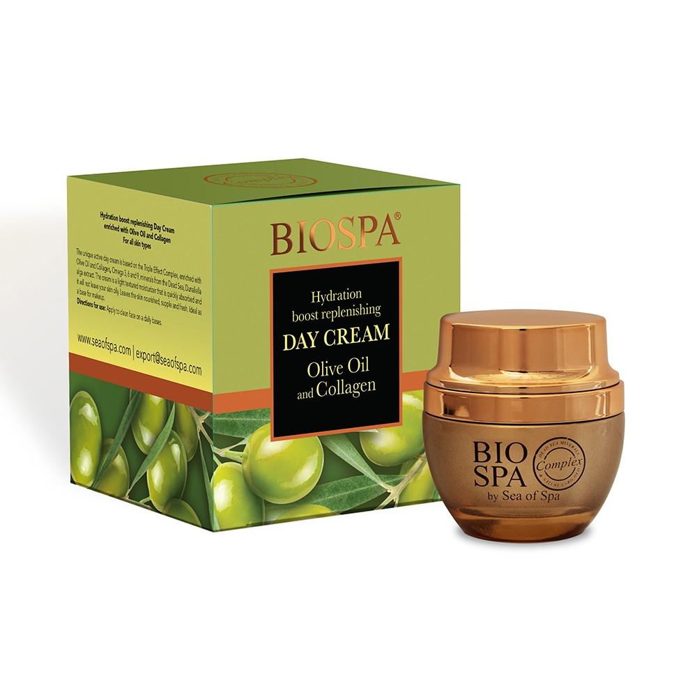 Крем антивозрастной дневной Sea of ​​Spa Bio spa с коллагеном и оливковым маслом 50 мл (7290017990439)
