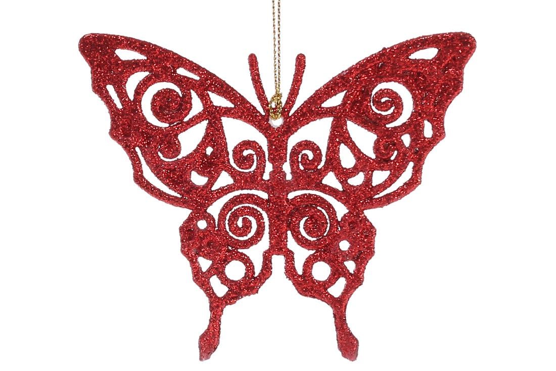 Елочное украшение Бабочка BonaDi (788-478)