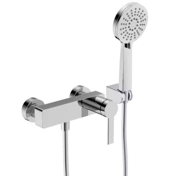 Змішувач для душу Devit HB-GR4007 з душовим набором Хром Змішувач для душу Devit HB-GR4007 з душовим набором Хром
