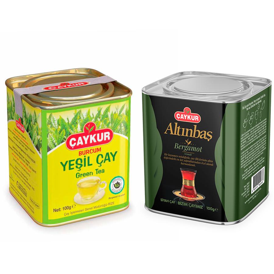 Набор чай турецкий 2 бергамота CAYKUR Burсum Altınbas по 100 г (0043632) Набор чай турецкий 2 бергамота CAYKUR Burсum Altınbas по 100 г (0043632)