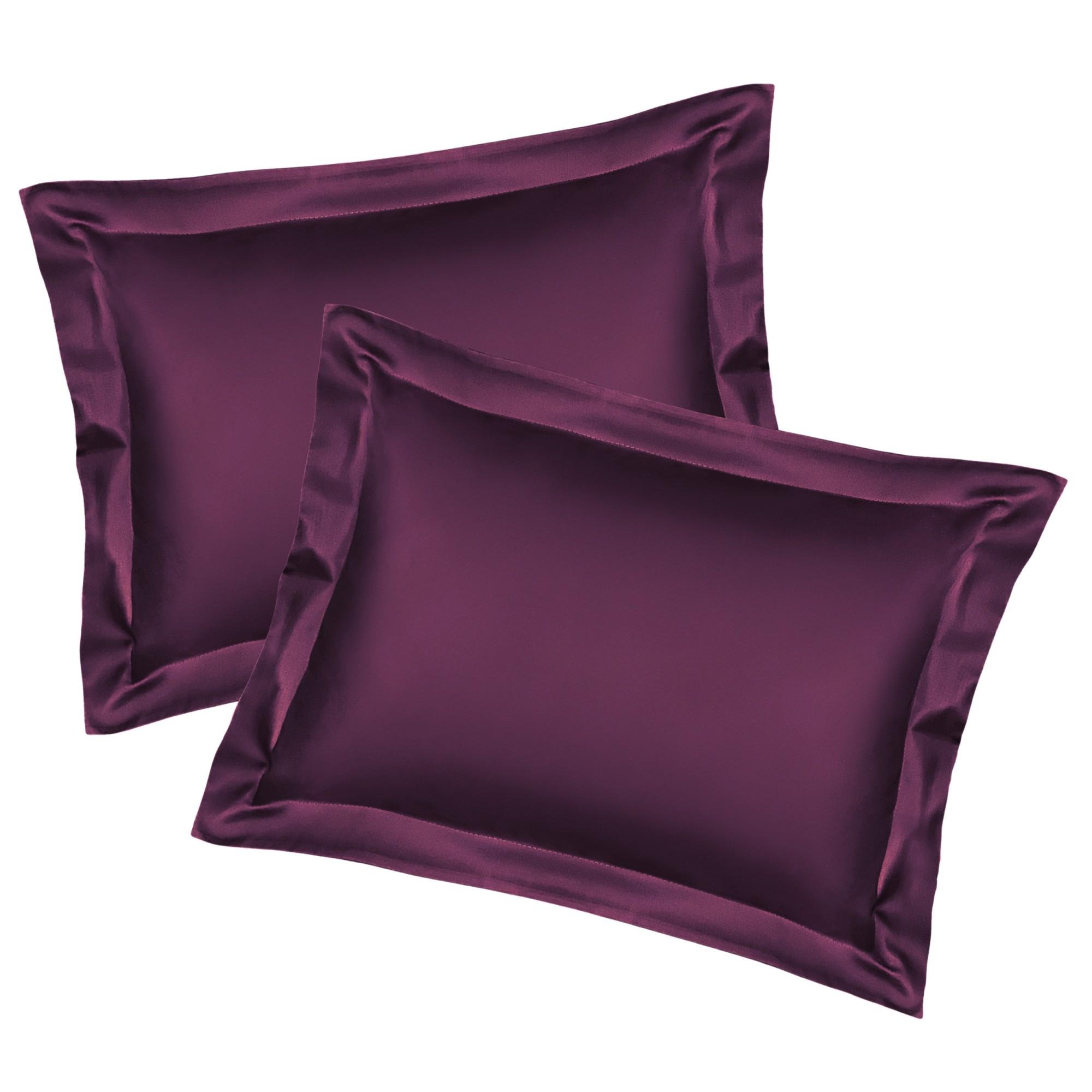 Наволочки оксфордские PAGOTI Minimal 50х70 см 2 шт. Фиолетовый (8545925)