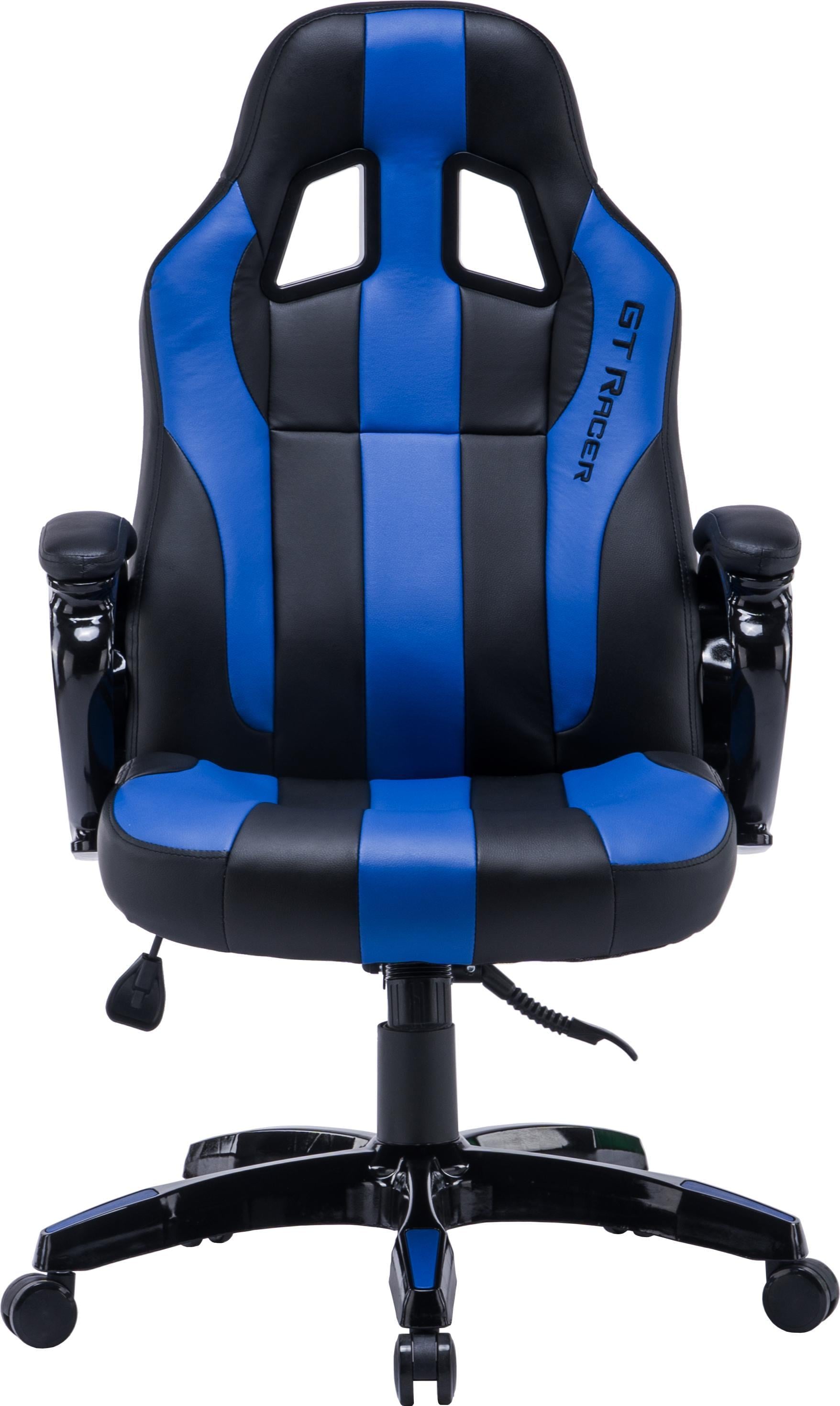 Крісло геймерське GT Racer X-2774 Black/Blue
