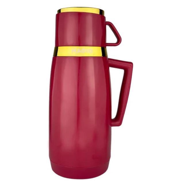 Термос Magio MG-1050R со стеклянной колбой