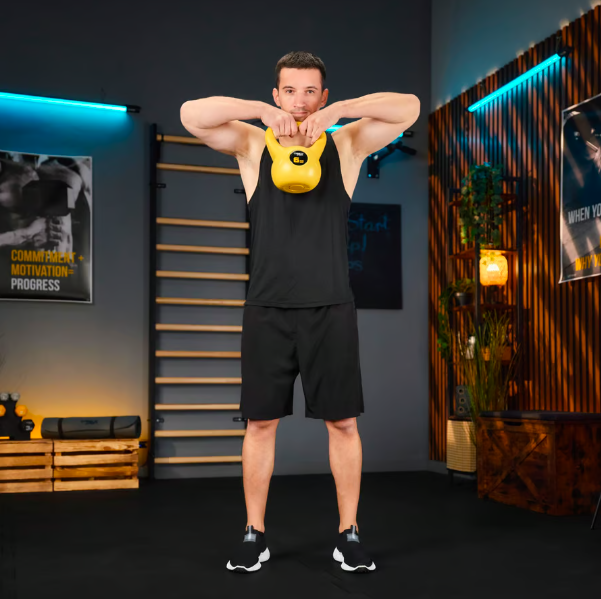 Гиря вінілова TREX Sport TX-006CKB 6 кг Жовтий (4609) - фото 8 Гиря вінілова TREX Sport TX-006CKB 6 кг Жовтий (4609) - фото 8