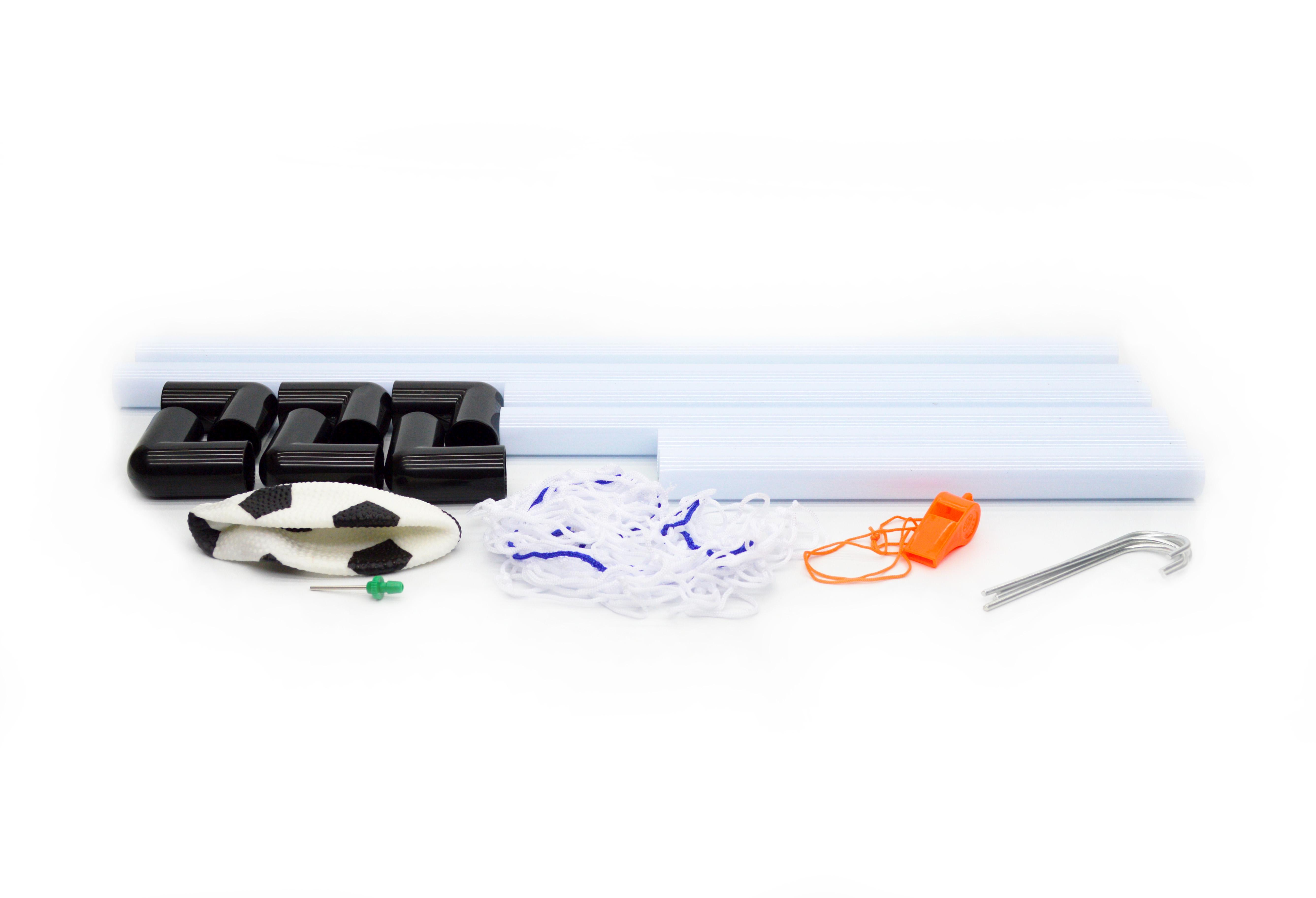 Детские футбольные ворота 5009 с мячом и сеткой