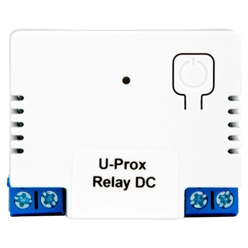 Реле управляемое для систем безопасности U-Prox Relay DC 868 МГц 12 В нагрузка 10А Белый (99633f95)