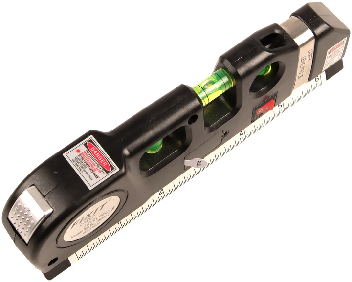 Лазерний рівень Laser Level Pro 3 із вбудованою рулеткою - фото 6 Лазерний рівень Laser Level Pro 3 із вбудованою рулеткою - фото 6