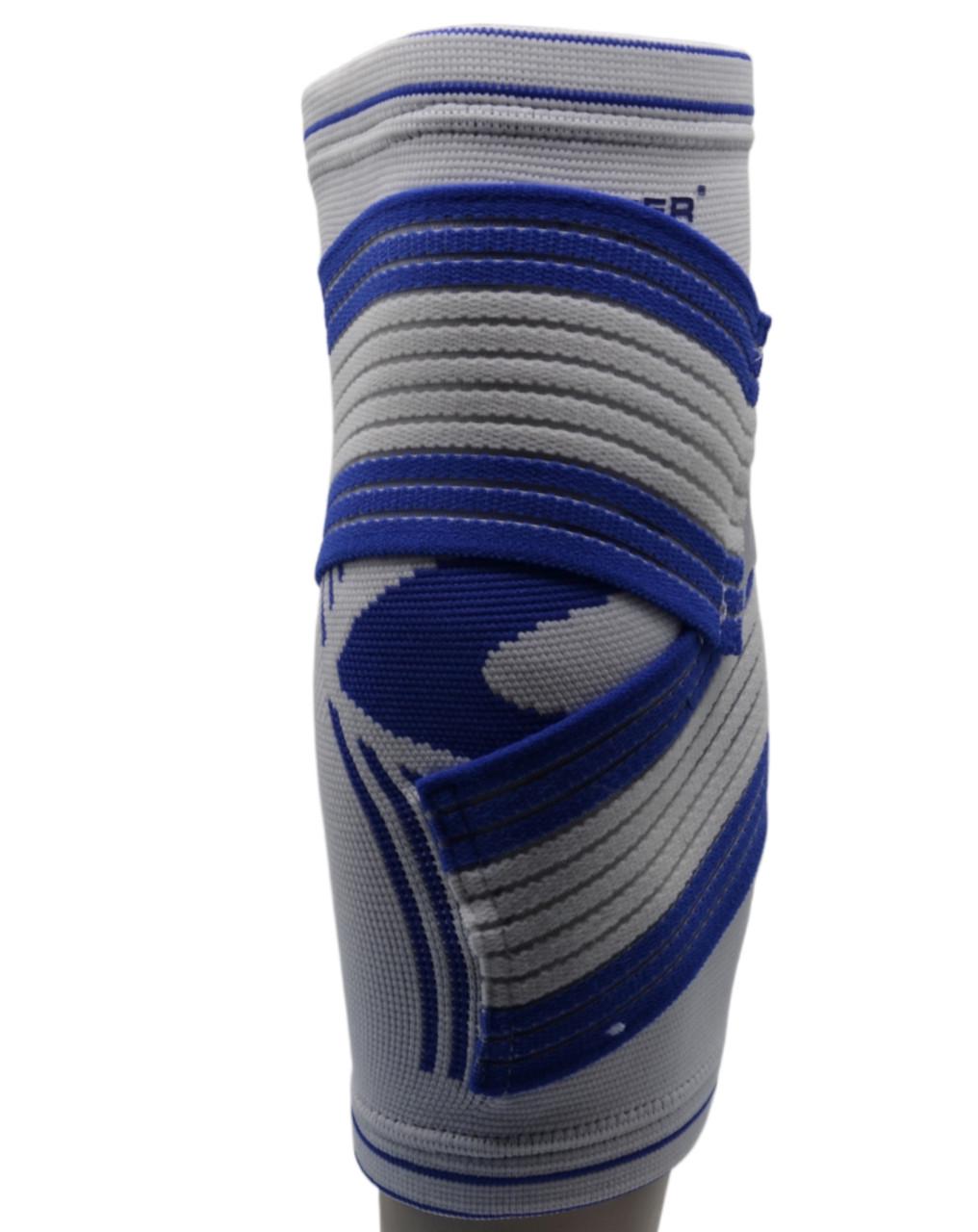 Налокітник Power System PS-6007 Elbow Support Pro 1 шт. L/XL White/Blue (27343060) - фото 5 Налокітник Power System PS-6007 Elbow Support Pro 1 шт. L/XL White/Blue (27343060) - фото 5