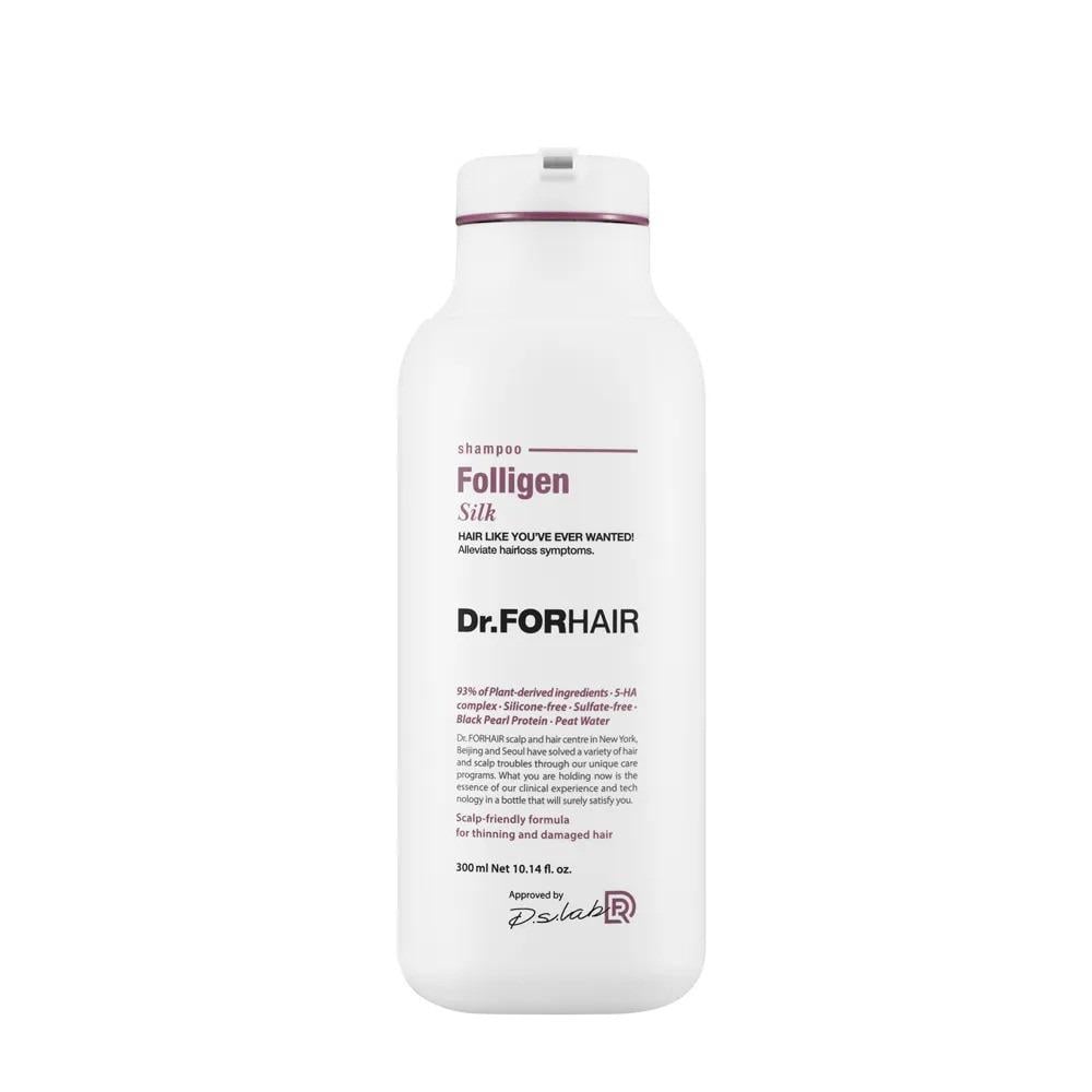 Шампунь для сухого та пошкодженого волосся Dr.FORHAIR Folligen Silk Shampoo 300 мл (11719192)