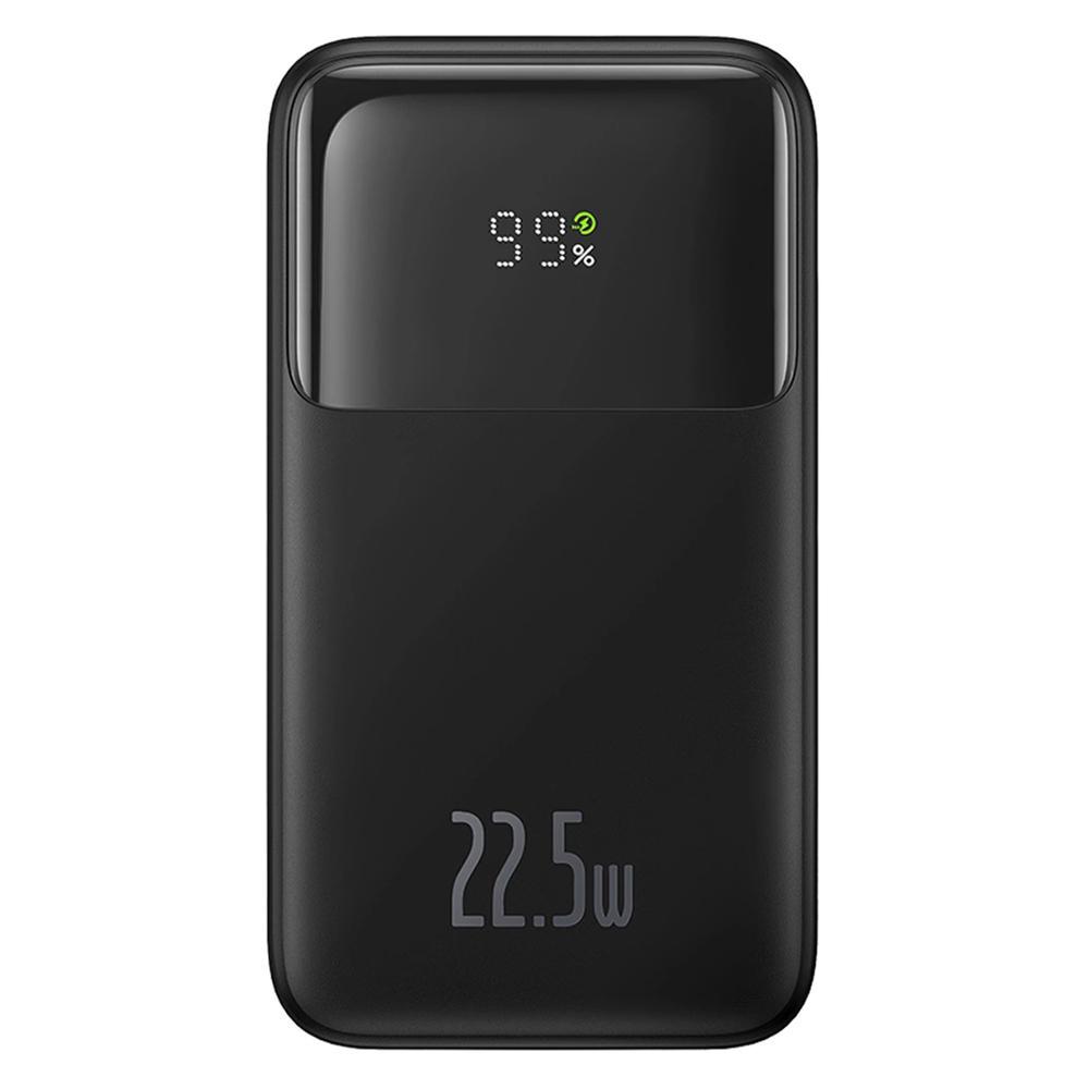 Повербанк BASEUS Comet Series Dual-Cable 10000 mAh 22,5W Black (PPMD020001)