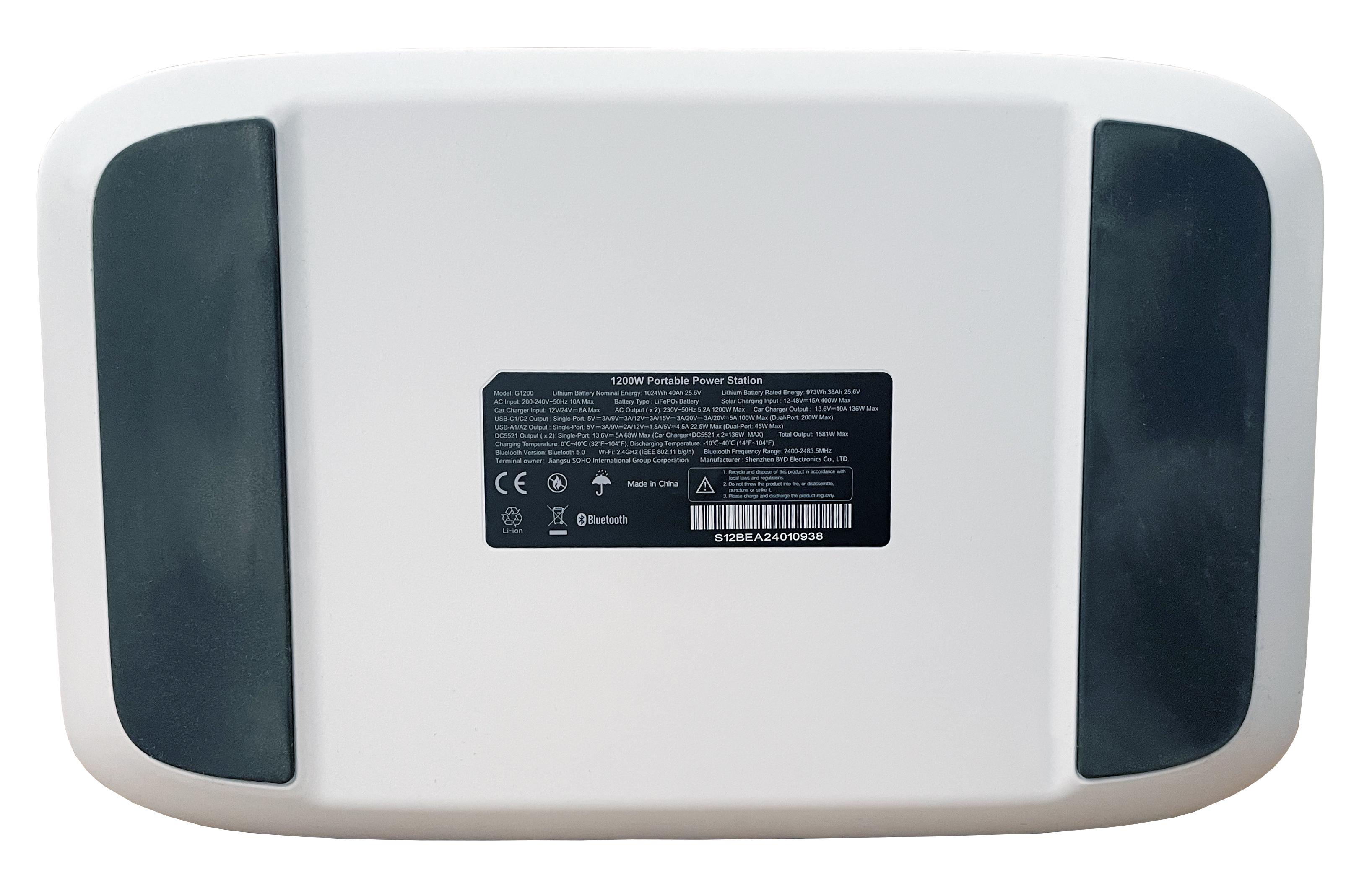 Зарядная станция S&O LAB G1200 BYD 1581 Вт 1024 Вт/ч LiFePO4 с ИБП - фото 5