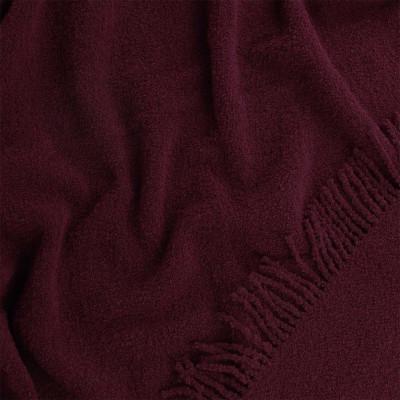 Плед букле 140х190 см Бордовый - фото 2 Плед букле 140х190 см Бордовый - фото 2