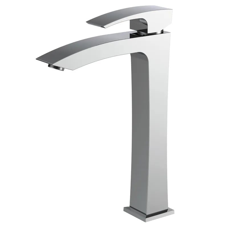 Змішувач для умивальника KOER KB-11007-01 високий Хром (KR3440)