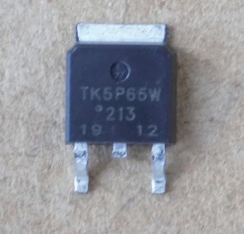 Транзистор VBC TK5P65W/D-PAK (38660)