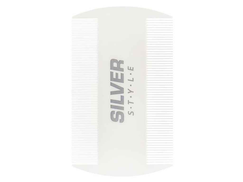 Расческа двусторонняя Silver Style RP-012 8,8 см пластик (1035414) Расческа двусторонняя Silver Style RP-012 8,8 см пластик (1035414)