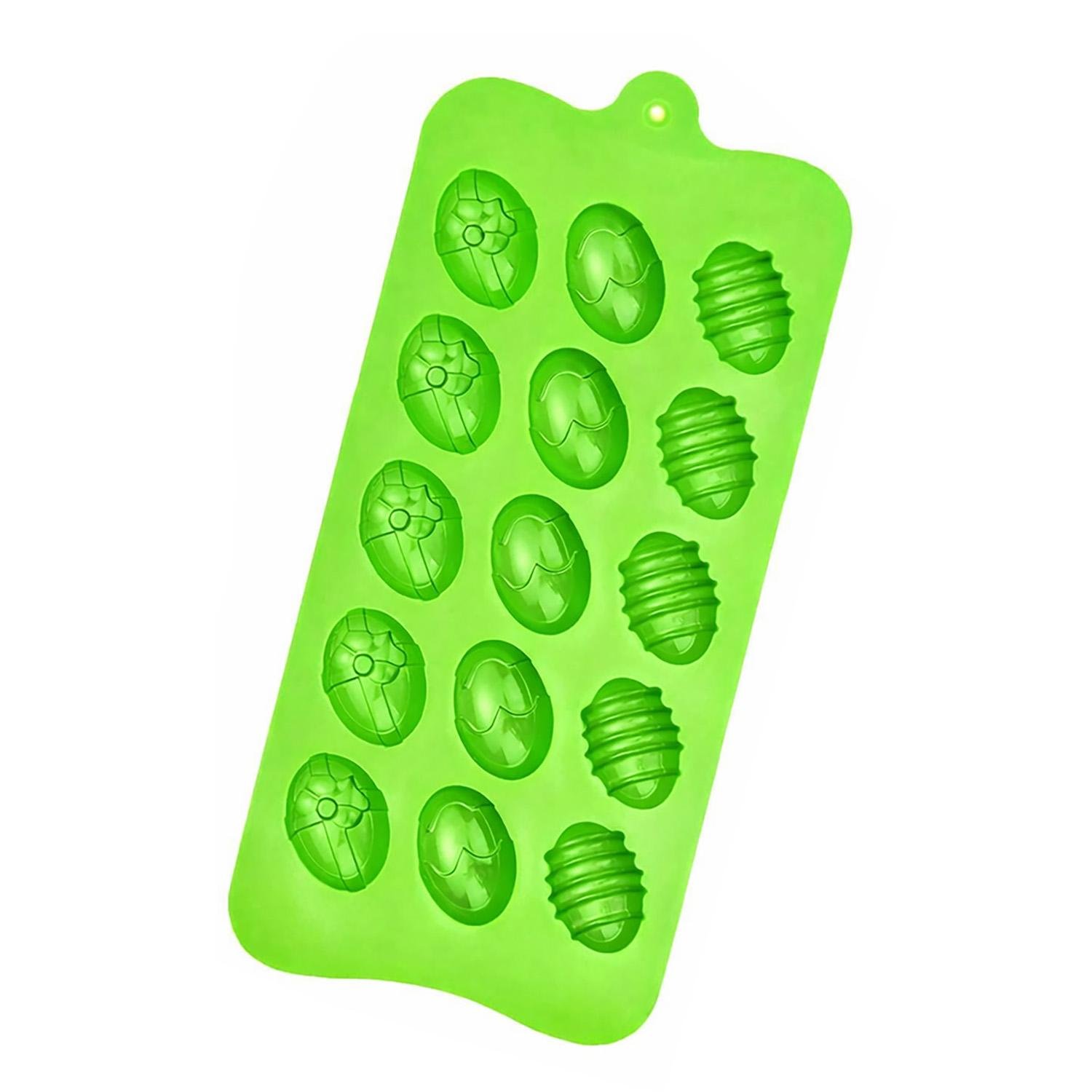 Форма на планшете для конфет шоколада Пасхальные яйца 15 ячеек Форма на планшете для конфет шоколада Пасхальные яйца 15 ячеек