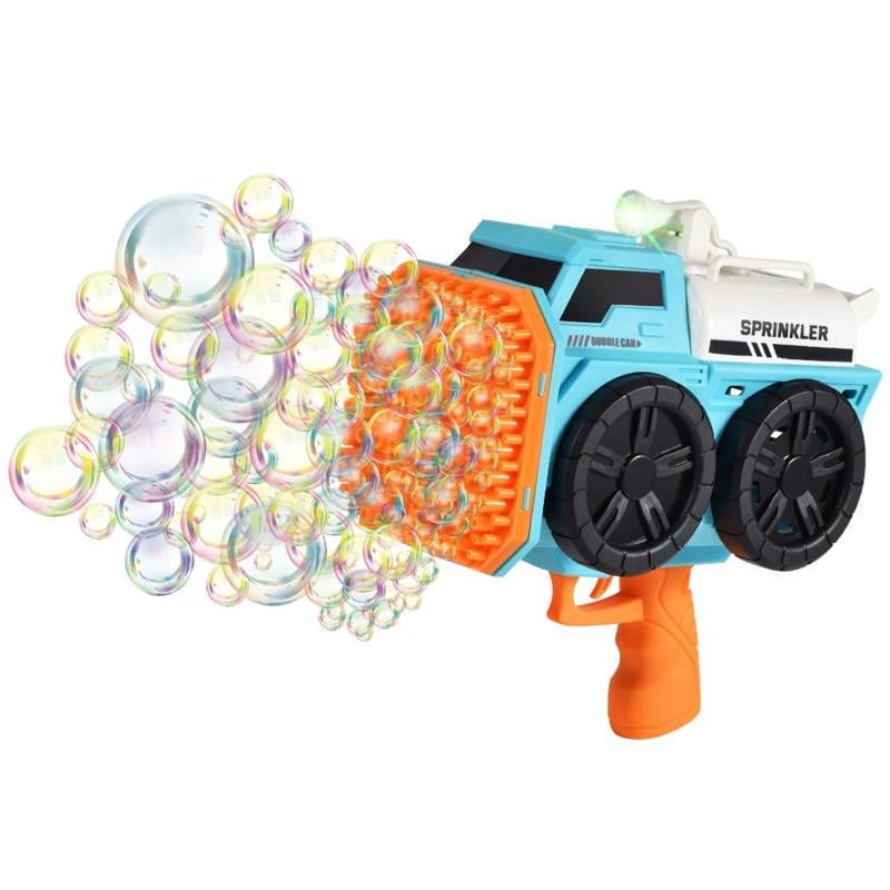 Пістолет з мильними бульбашками SHT KB1295 Truck на 139 отворів та 2 пляшечки 60 мл Blue (00000079921_2)